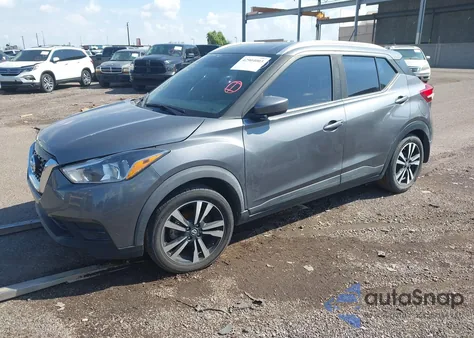 2018 Nissan Kicks Sv из США, поврежденный, VIN 3N1CP5CUXJL538944